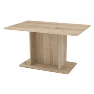 Jídelní stůl, dub sonoma, 120x74 cm, MODERN