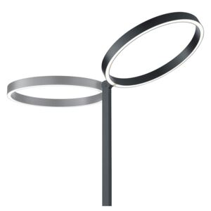 LED stojací lampa Lana černá s ovládáním gesty