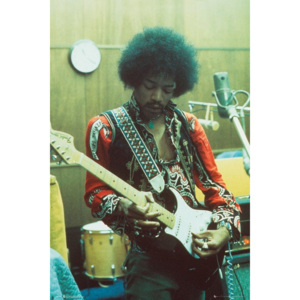 Plakát, Obraz - Jimi Hendrix - Studio, (61 x 91.5 cm)