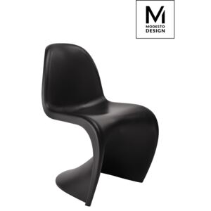 MODESTO židle HOVER černá - polypropylén, Sedák bez čalounění, Nohy: plast, plast, barva: černá, bez područek