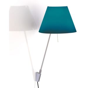 Luceplan Costanzina nástěnné světlo hliník modrá