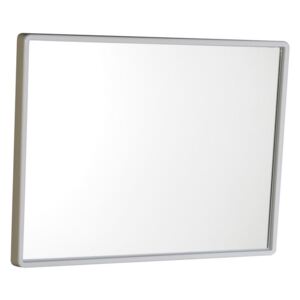 Aqualine Zrcadlo 40x30cm, plastový bílý rám, 22436