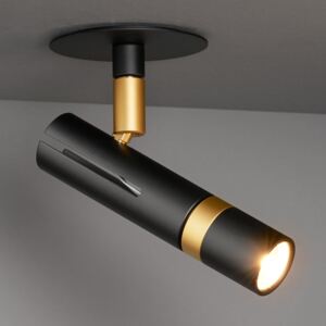LDM Kyno LED spot stropní držák černá/zlatá