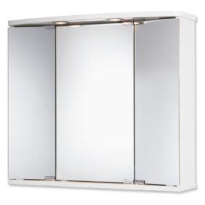 JOKEY FUNA LED Zrcadlová skříňka - bílá š. 68 cm, v. 60 cm, hl. 22 cm, 111913320-0110