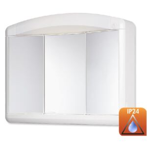 JOKEY MAX Zrcadlová skříňka - bílá š. 65 cm, v. 54 cm, hl.17,5 cm, 58132-011