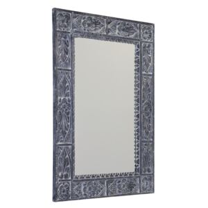 SAPHO UBUD zrcadlo v rámu, 100x70cm, šedá, IN231