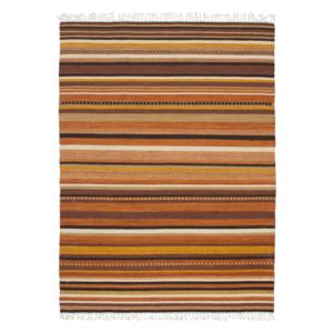 Obsession koberce AKCE: 160x230 cm Ručně tkaný kusový koberec KILIM 781 BROWN - 160x230 cm