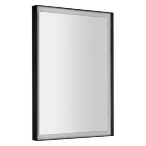Sapho Sort Led Podsvícené zrcadlo 47x70cm, matná černá, ST047
