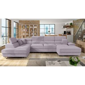 Rohová sedací souprava Alvin Bis by Toptextil, Potah: Prestige 2765 Karo + Prestige 2765 + Prestige 2765 Karo, Strana: levá