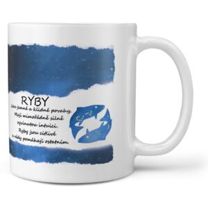 Hrnek Ryby (21.1. - 20.3.) - modrý