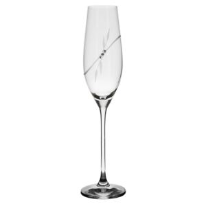 Rona w. Swarovski Elements Sklenice na sekt, Celebration, 210 ml, Swarovski Elements, 2 ks