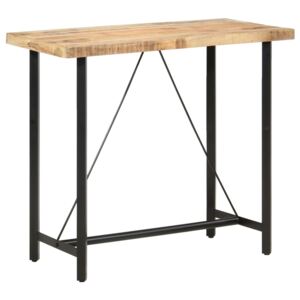 Barový stůl 120 x 58 x 107 cm hrubé mangovníkové dřevo