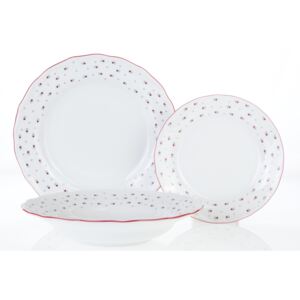 Talířová souprava, český porcelán, Verona, 18 d., Franceska, G. Benedikt