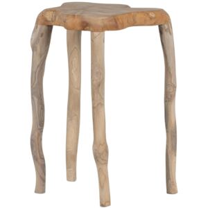 Hoorns Teakový odkládací stolek Hart 45 x 45 cm