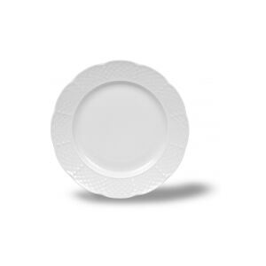 Talíř bílý dezertní, porcelánový, 19 cm, Thun