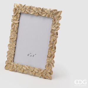 EDG Fotorámeček Foglie zlatý, 25x20 cm