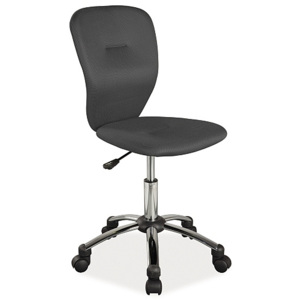 Kancelářská židle COLOR, 83-93x40x40x44-54, černá