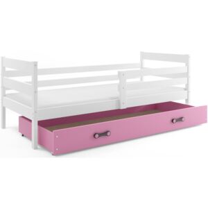 Dětská postel Eryk 1 bílá / růžová