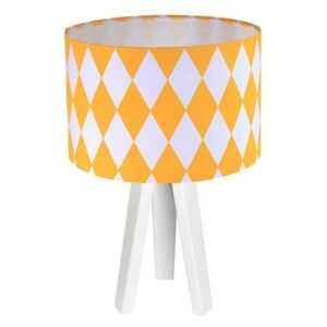 Skandinávská stolní lampa MODERN, 1xE27, 60W, bílá, žlutobílá