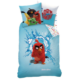 CTI Povlečení Angry Birds RED - 140x200, 70x90, 100% bavlna