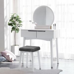 Aldo Toaletní stolek s taburetem v minimalistickém designu RDT-III