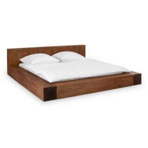 Masivní postel z mangového dřeva Rhein F0A00001205W