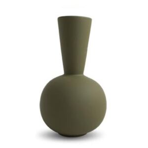 COOEE Design Váza Trumpet Olive - 30 cm