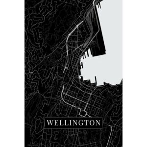 Mapa Wellington black