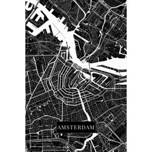 Mapa Amsterdam black