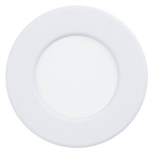 LED zápustné osvětlení do koupelny FUEVA 5, 2,7W, teplá bílá, 86mm, kulaté, bílé