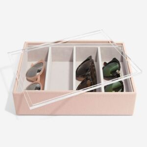 Stackers, Box na slunečné brýlí Blush Classic Glasses/Accessory | růžová
