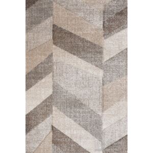 Moderní kusový koberec Mondo 93VDV | béžový Typ: 120x170 cm