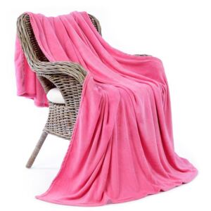 Škodák Kvalitní deka z mikrovlákna - Růžová - 150 x 200 cm