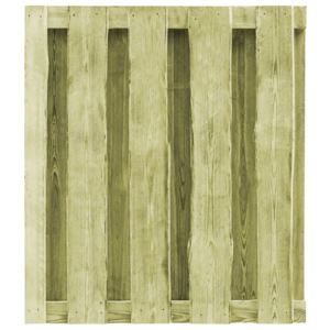 Zahradní branka zelené impregnované dřevo FSC 100 x 100 cm