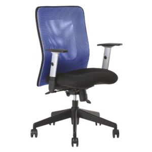 Kancelářská židle mauritia, sy - synchro, modrá