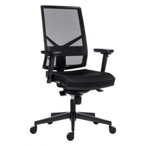 Kancelářská židle omnia, sy - synchro, černá