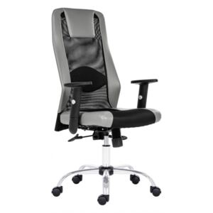 Kancelářská židle sander - synchro, černá/šedá