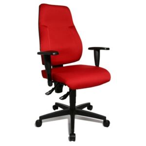 Kancelářská židle topstar lady sitness lux - červená
