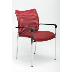 Konferenční židle vanity plus - červená