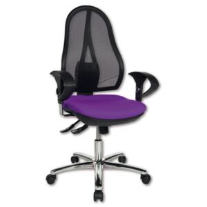 Kancelářská židle open point sy deluxe - synchro, fialová