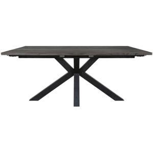 Designový jídelní stůl Madie tmavě šedý 180 - 280 cm