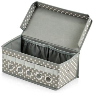 Úložný box pro dárkové příslušenství v šedé barvě, 29x12 cm