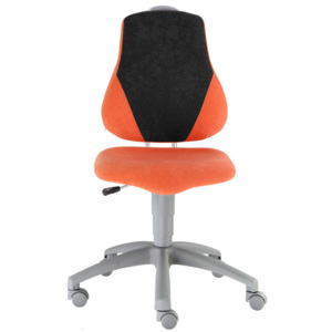 Dětská rostoucí židle ALBA FUXO V-line oranžovo-černá