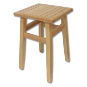 ČistéDřevo Dřevěná stolička taburet