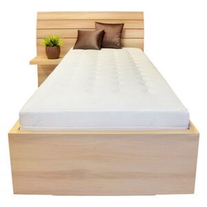 Ahorn SALINA - jednolůžková postel s širokým čelem 90 x 200 cm