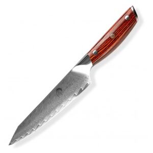 Nůž Utility 5" (130mm) Dellinger Rose-Wood Damascus
