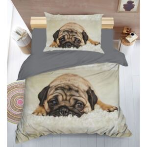 3D povlečení - Mops