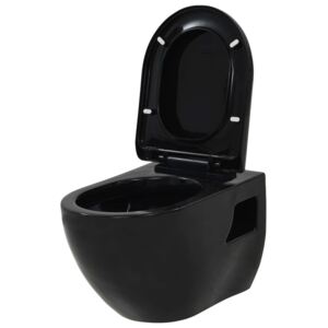 Závěsné WC - keramické | černé