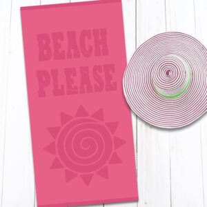 Bavlněná plážová osuška BEACH 80 x 160 cm