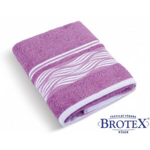 BROTEX Froté ručník 480g vlnka lila 50 x 100 cm